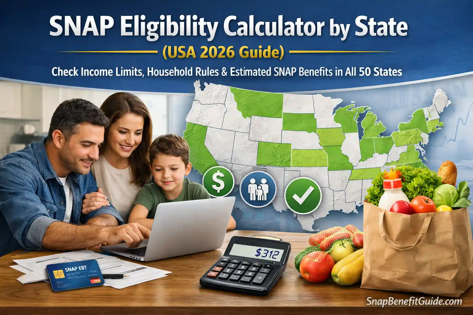 Food stamps eligibility calculator