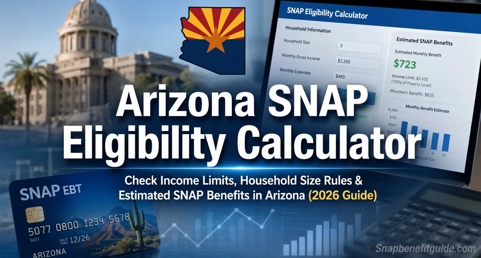 Food stamps calculator arizona