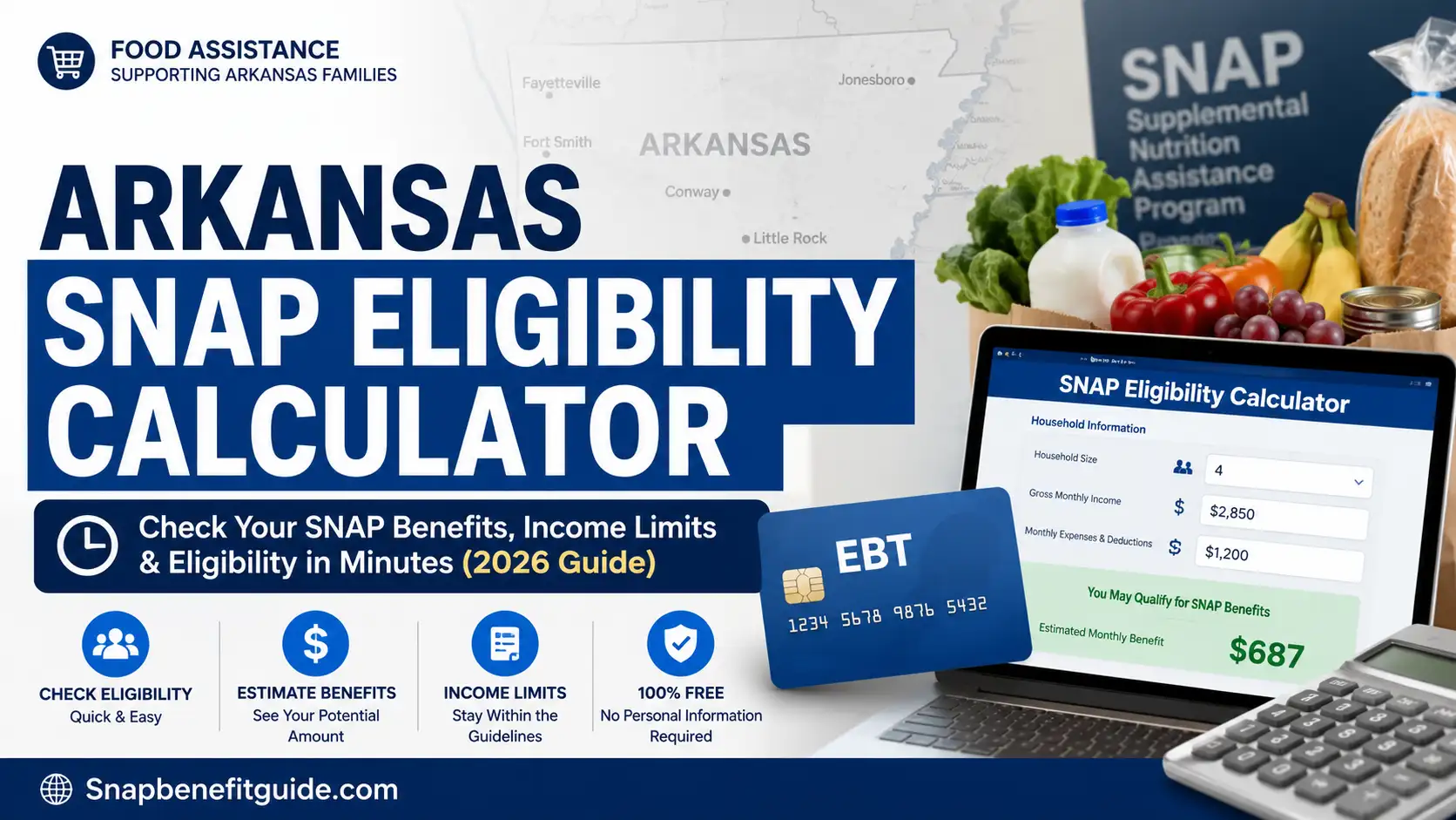 Snap eligibility calculator arkansas