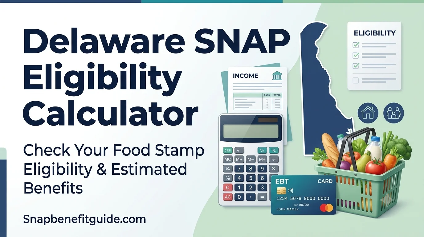 Delaware Food Stamps Eligibility Calculator
