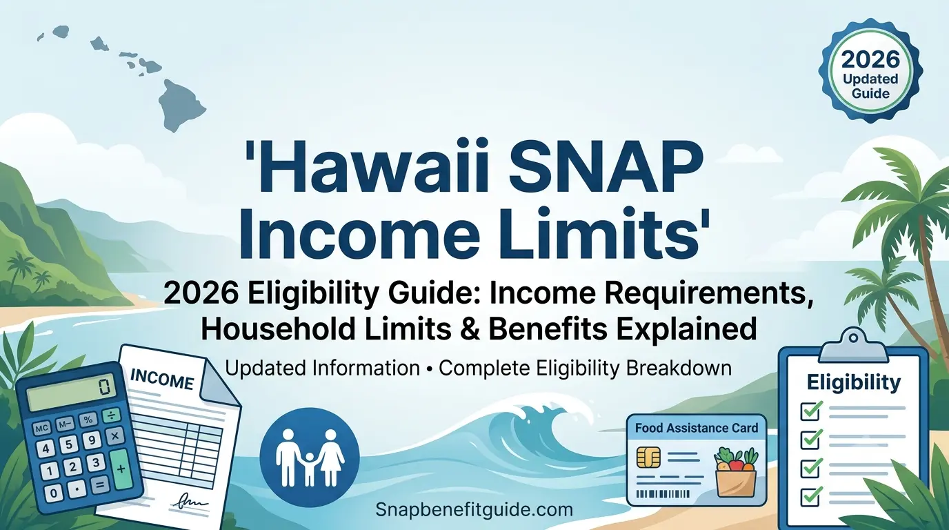 SNAP Income limits Hawaii