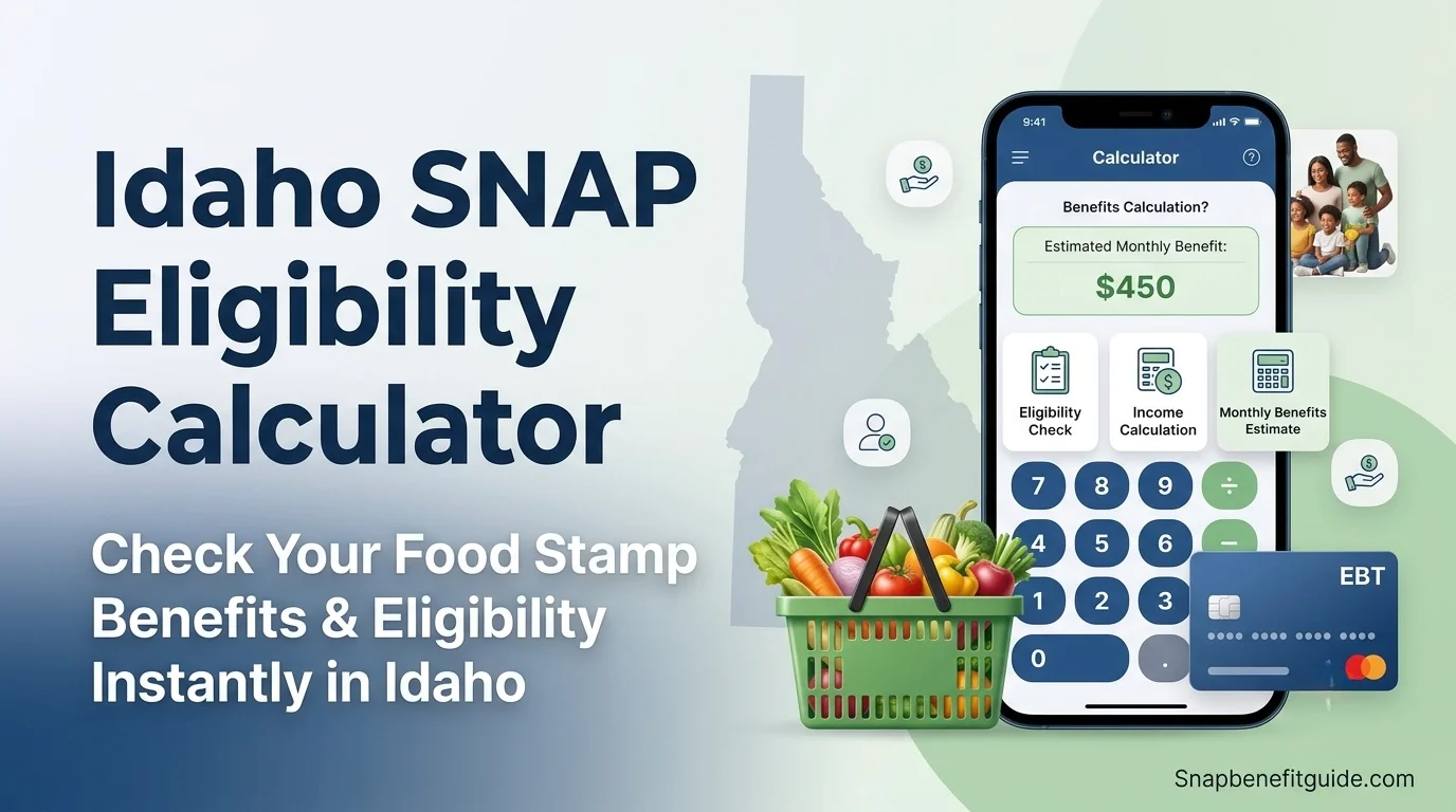 Idaho Food Stamps Calculator