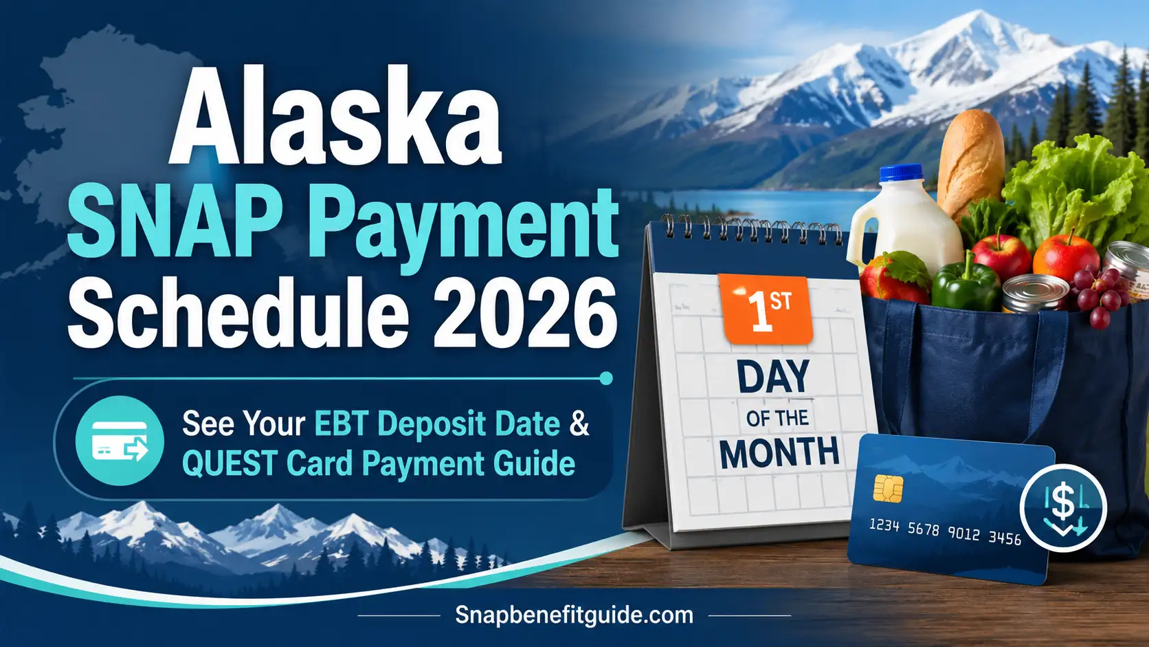 SNAP EBT Payment Schedule in Alaska