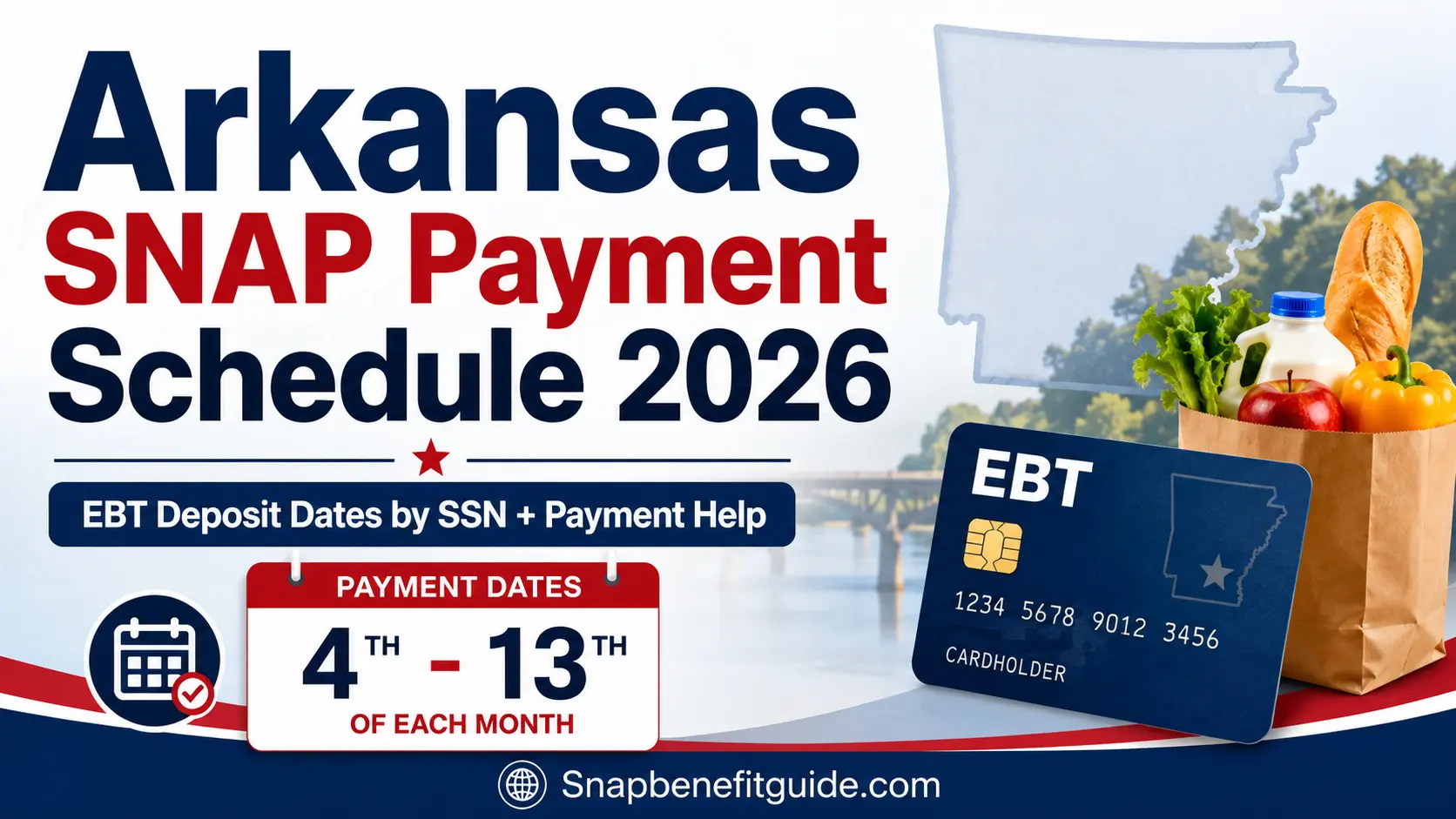 Arkansas EBT Payment Schedule