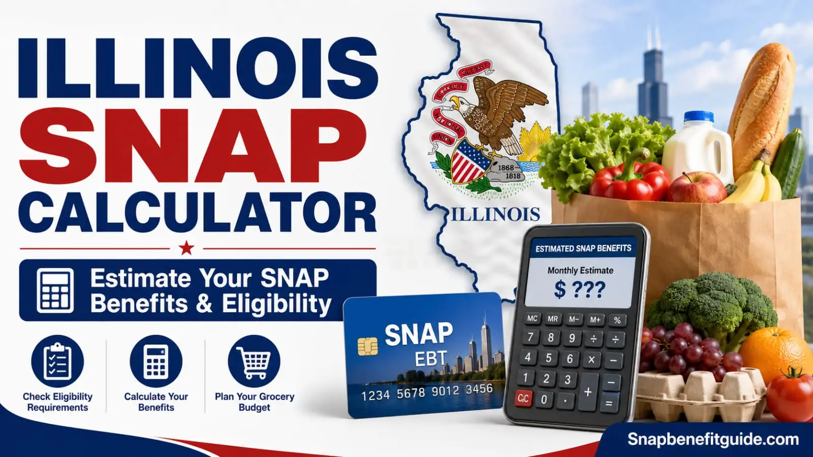 Illinois Food Stamps Calculator
