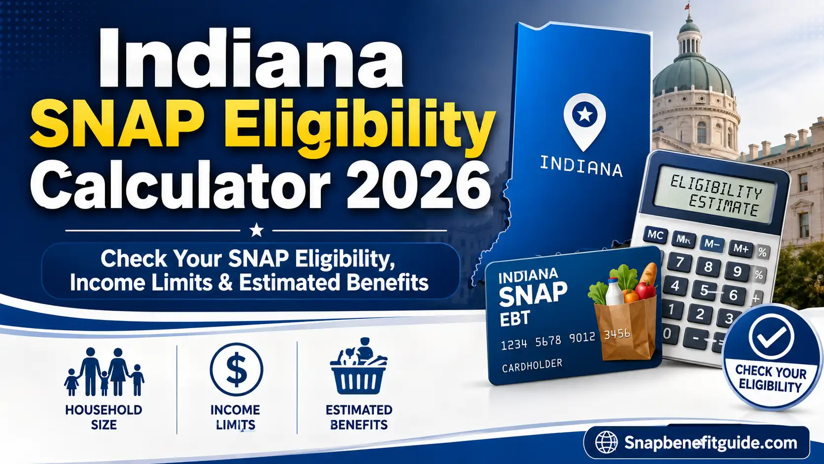 Indiana Food Stamps Calculator