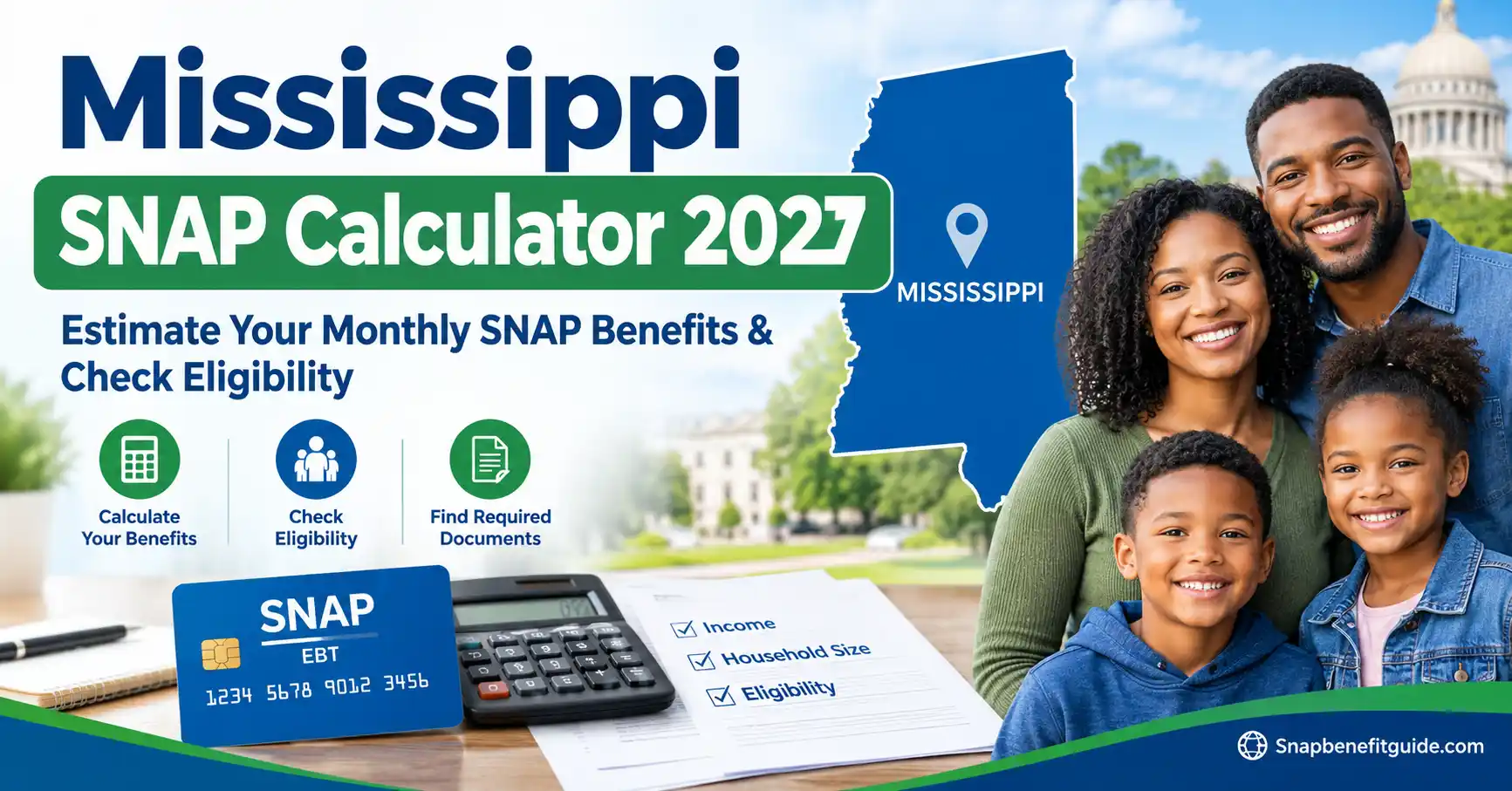 Mississippi SNAP Eligibility Calculator 2027