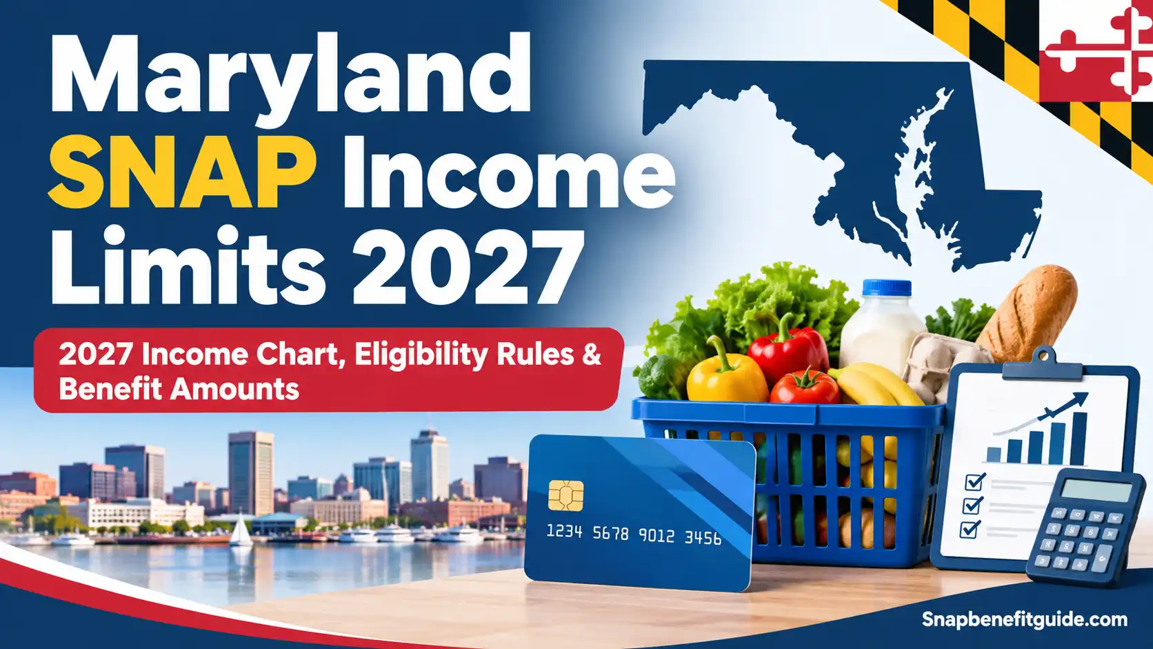 Maryland Food Stamps Income Limits